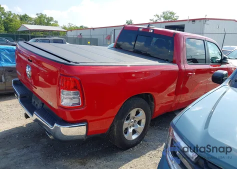 2022 Ram 1500 Big Horn 4X2 6'4 Box из США, поврежденный, VIN 1C6RREMT7NN275879